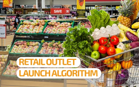 Algorithm for starting a retail outlet