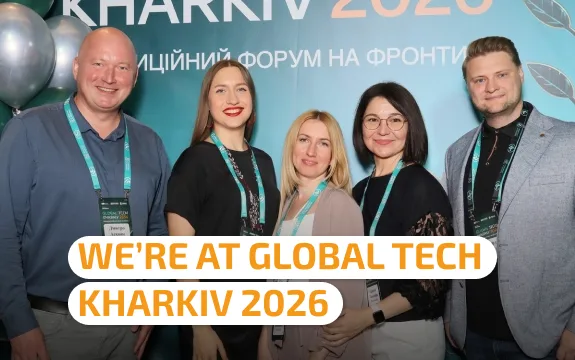 We took part in Global Tech Kharkiv 2026 and Digital Booster